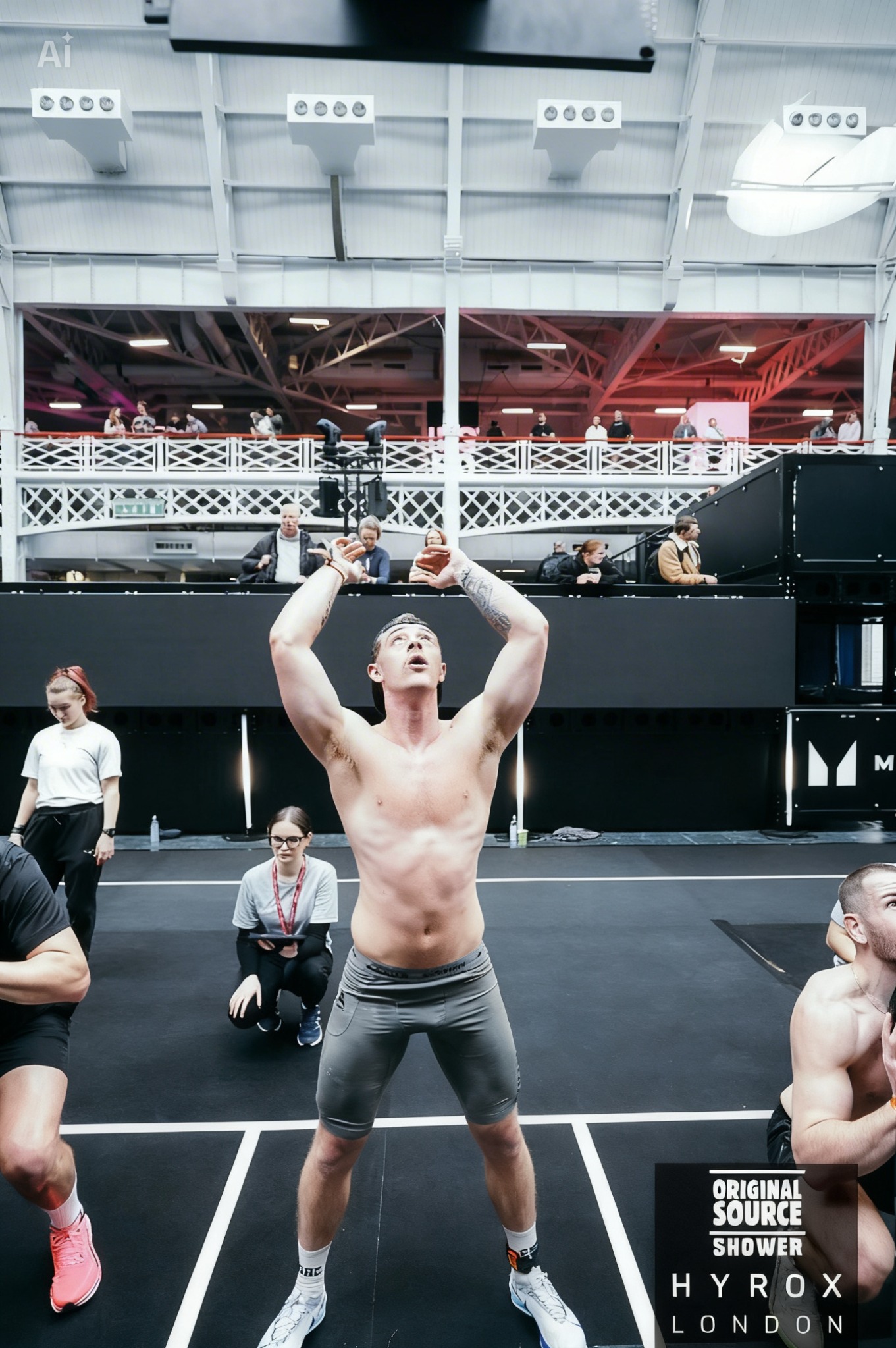 OB Coaching athlete competing at HYROX London
